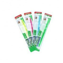 GUM Classic Zahnbürste 409 Compact Soft 4er Pack
