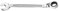 FACOM - Clé Mixte à Cliquet Métrique 16mm - 467B.16 - Système Ultra-Grip Antidérapant - Mécanisme à Cliquet Compact Réversible par Levier - Œil et Fourche Inclinés à 15° - Chrome Satiné