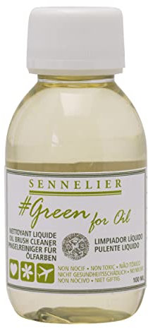 Sennelier : Green For Oil : Brush Cleaner : 100ml