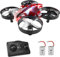 ATOYX Mini Drone para niños y principiantes, cuadricóptero de control remoto para interiores, avión helicóptero con 3D Flip, 2 Baterías, el mejor regalo para niños y niñas