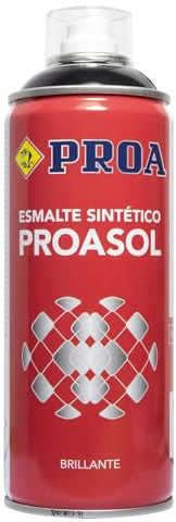 ESMALTE SINTÉTICO EN SPRAY. GRIS AZULADO. 400 ML. Esmalte de secado rápido y gran dureza en spray. PROASOL. Proa.