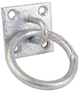 50mm x 50mm No.515 Chain Ring on Plate Pack of 1 - PREPACKED