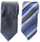 Towergem 2 Stück Krawatten Herren gewebt Jacquard handgefertigt Krawatten, Pa2-008, X-Large