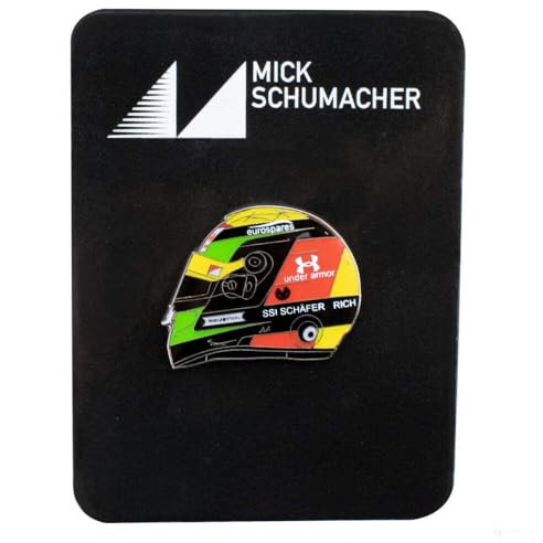 Mick Schumacher Offizieller Pin Helm 2019 - Bunt - Schmuck - Anstecknadel