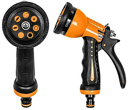Rasen Regner Garten Brause Sprinkler Spritzbrause 8 Funktionen ECO-7203T