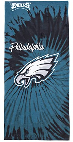 Northwest NFL Philadelphia Eagles Strandtuch, 76,2 x 152,4 cm, psychedelisch