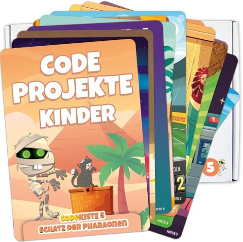 CodeKiste 5 - Programmieren Für Kinder - Schatz der Pharaonen - Programmiergrundlagen: Objekte (Kiste 5 von 12)