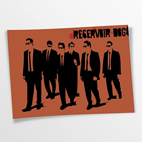 Artis Prints Poster Reservoir Dogs | Gangster - Film, Poster - Movie, Mann - Anzug, Dekoration - Klein bis Groß, Wohnzimmer - Büro