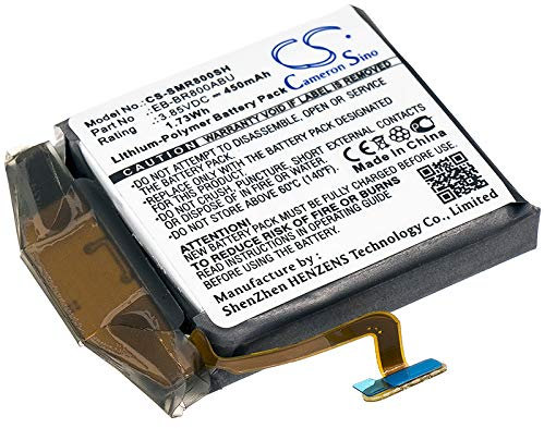 Cameron Sino Ersatz Akku für Galaxy Watch 46mm, SM-R800, SM-R805 PN: EB-BR800ABU, GH43-04855A 450mAh / 1.73Wh
