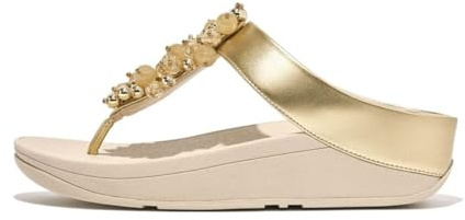 Fitflop Fino Bauble-bead Toe-post Slides EU 37