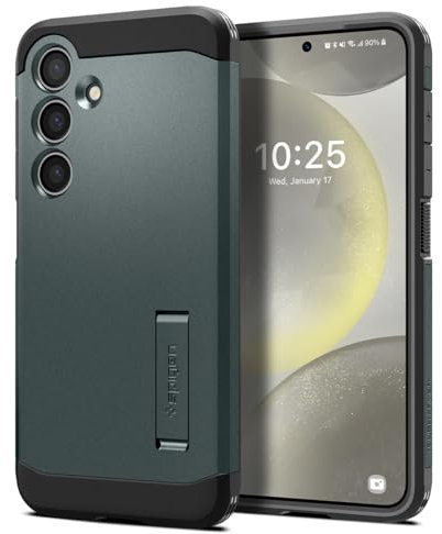 Spigen Tough Armor Hülle Kompatibel mit Samsung Galaxy S24 -Grün