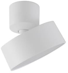 Lindby ,schwenkbar (Modern) in Weiß aus Aluminium (1 flammig,) - Deckenleuchte Wandleuchte Strahler Spot Lampe Wohnzimmerleuchte