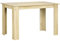 HOMCOM Table à Manger Design Moderne avec Grand Plateau 2-4 Personnes en Panneaux de Particules dim. 120L x 69l x 75H cm chêne