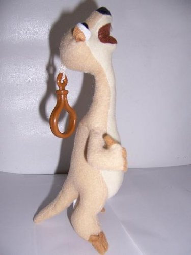 alles-meine.de GmbH Ice Age Sid - Schlüsselanhänger - Plüschtier - Figur Puppe Plüsch - 21 cm Stofftier