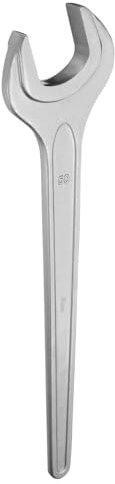 sourcing map Single Open Ended Spanner Wrench, 50mm, Thicken CR-V Steel Open End Wrench Tool for for Automotive Repair and Furniture Assembly, Grey