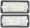 M MODECAR – Kompatibel mit Audi A3 A4 A6 A8 Q7 LED Kennzeichenbeleuchtung Lampen 2 Stück Set für 8E0943021,