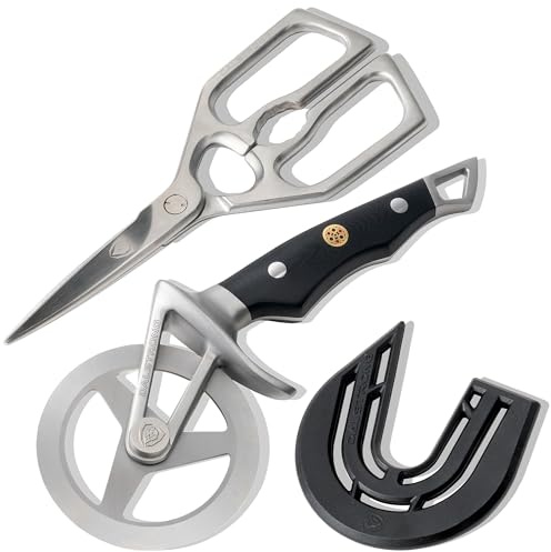 DALSTRONG Scissors + Pizza Wheel G10