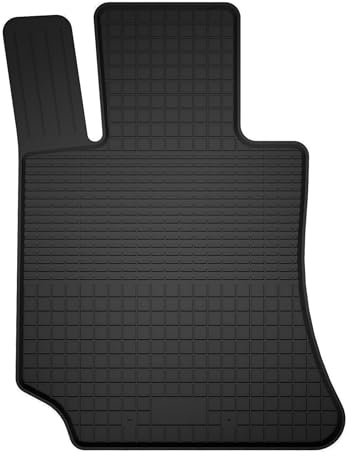 Wielganizator Gummimatte Fahrerseite passend für Mercedes E W213 (2015-) Limousine, Kombi, Liftback, Coupé | bessere Passform als universelle Matten | Schwarz | Hergestellt in Polen