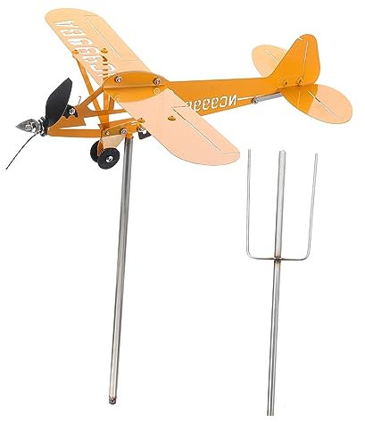 Yardenfun Girouette Directionnelle Métal pour Jardin Décoration De Pelouse avec Piquet