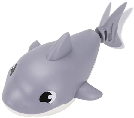 WJnflQN Jouets de Bain,Jouet Bébé Requin Flottant pour Piscine Et Jeu D Eau | Jouet à Remontoir Animaux 1-3 Ans pour Salle de Bain Douche Idée Cadeau Anniversaire Noël