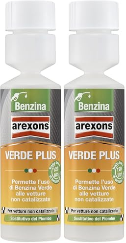 AREXONS 1077023 Additivo Benzina Verde Plus 1: 1000, 250 ml (Confezione da 2)