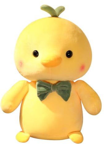 AQCQDQ Küken Kuscheltier, Niedliches Kleines Gelb Huhn Plüschtier, Huhn Spielzeug, Geschenk für Kinder Jungen MäDchen (35 cm,Gelb)