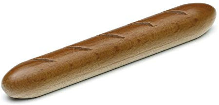 Erzi 13190 Baguette aus Holz, Kaufladenartikel für Kinder, Rollenspiele