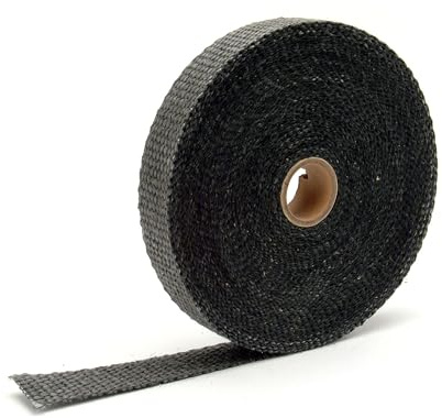 Design Engineering Black 1 x 50' Glass Fiber Exhaust Heat Wrap - Heat Wrap