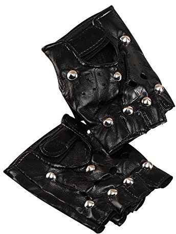 Bristol Novelty BA187 Punk Handschuhe mit Bolzen