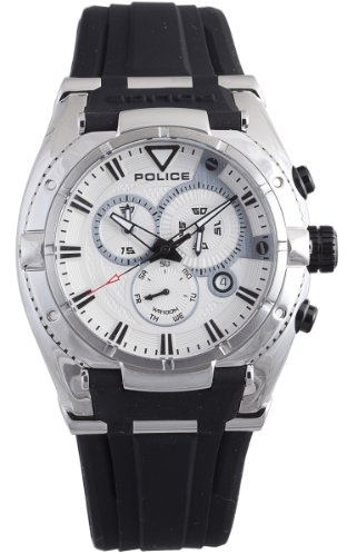 Police Herren-Armbanduhr XL Raptor Chronograph Kautschuk P13092JS-04