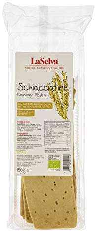 LaSelva Schiacciatine Knusprige Fladen - Classic 150 g