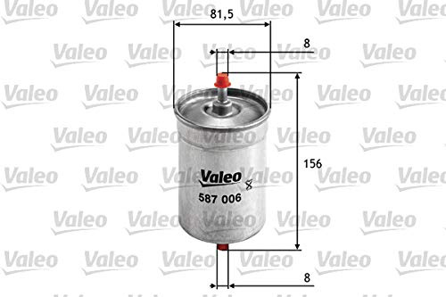 VALEO 587006 Kraftstofffilter Motorfilter Ausgezeichnete Filtrationseigenschaften, Langlaskapazität, genau und einfach