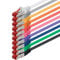 1aTTack.de - 10x 0,25 m câble patch CAT6 S/FTP blindage PIMF câble réseau CAT.6 RJ45 câble Ethernet routeur LAN DSL commutateur modem panneau de brassage - 10 couleurs