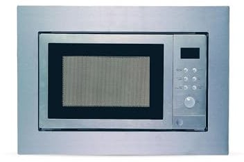 Cookology IMOG25LSS Integrated Built-in Microwave & Grill in Stainless Steel - 25 Litre Capacity - 900W - 10 Auto Cooking Presets - Child Lock