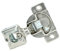 Rok Hardware Grass TEC 864 108 Grad 3/4 Zoll Overlay 3 Stufen Soft Close Schraube auf Kompakt-Scharnier 04432A-15 3-fach Verstellung, 45 mm Bohrmuster, 10 Stück