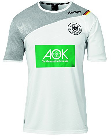 Kempa Herren Dhb 17/18 Heimshirt, weiß, 140