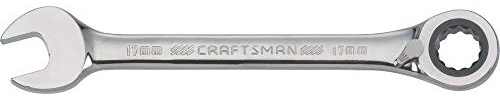 CRAFTSMAN Llave de carraca métrica reversible de 15 mm, 72 dientes, 12 caras (CMMT42426)