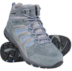 Mountain Warehouse Aspect Womens Waterproof Boots - Durable Ladies Hiking Shoes, Synthetic Upper, Mesh Lined Footwear, Cushioned Footbed - Spring Summer, Walking
