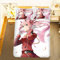 YUBAIBA Anime Pillowcase Quilt Cover, LIEBLING In der FRANXX: Zero Two, Bettwäsche for Otaku Und Anime Fans, glatt und atmungsaktiv, Zipper Öffnen und Schließen, Urlaub Geschenke