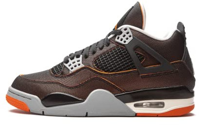 Jordan Air 4 Retro WMNS CW7183 100 Starfish - Dimensione, Vela/Nero/Stella Marina/Fumo Chiaro, 42 EU