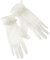 Hoseirty Damen Kurz Tüll Hochzeit Party Handschuhe für Braut Handgelenk Länge Vintage Sheer Tee Party Abend Prom Oper Party Handschuhe, elfenbeinfarben, Wrist Length
