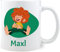 PUMUCKL Bavariashop Kaffee-Tasse mit Wunschname | Tasse mit Namen selbst gestalten | Individuelles Geschenk