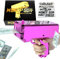 RUVINCE Geld Pistole Shooter Geldpistole für Filme, die echt Aussehen, Requisitenpistole Make it Rain, Handheld Geldpistole für Spiel Filme Party