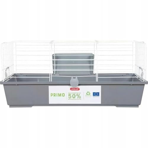 Zolux Cage pour Lapin Nain et Cochon d'Inde éco.conçu Primo