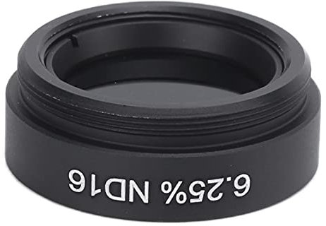 ND Filter,1,25 Zoll M28,6x0,6mm Teleskop Mondfilter Neutral Density ND Filter, für 1,25 Zoll Astronomisches Teleskop Okular (6,25%ND16)