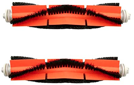 BiOHY Hauptbürste kompatibel mit Roborock S5 & S6 Serie (2er-Set) | passend für S5, S50, S51, S55, S5 Max, S6 Pure & S6 MaxV | Wischroboter Zubehör | Bürste für Fliesen, Parkett, Laminat &