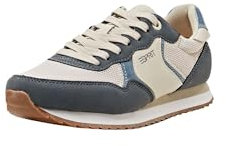 ESPRIT Damen Lace-up Sneaker, Gunmetal, 39 EU
