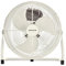 CREATE / AIR FLOOR RETRO/Ventilador industrial de suelo Blanco Roto/Ventilador 12 pulgadas,flujo de aire potente, 3 velocidades,silencioso,ligero, patas antideslizantes, 55W