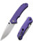 Mr. Blade Civivi Brazen Purpur Taschenmesser Stonewashed aus 14C28N Stahl