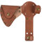 PATIKIL Leather Axe Sheath, Multi-Snap Hatchet Cover Axe Head Protector Belt Loop Hatchet Sheath for Outdoors Secure Carry Axe, Brown